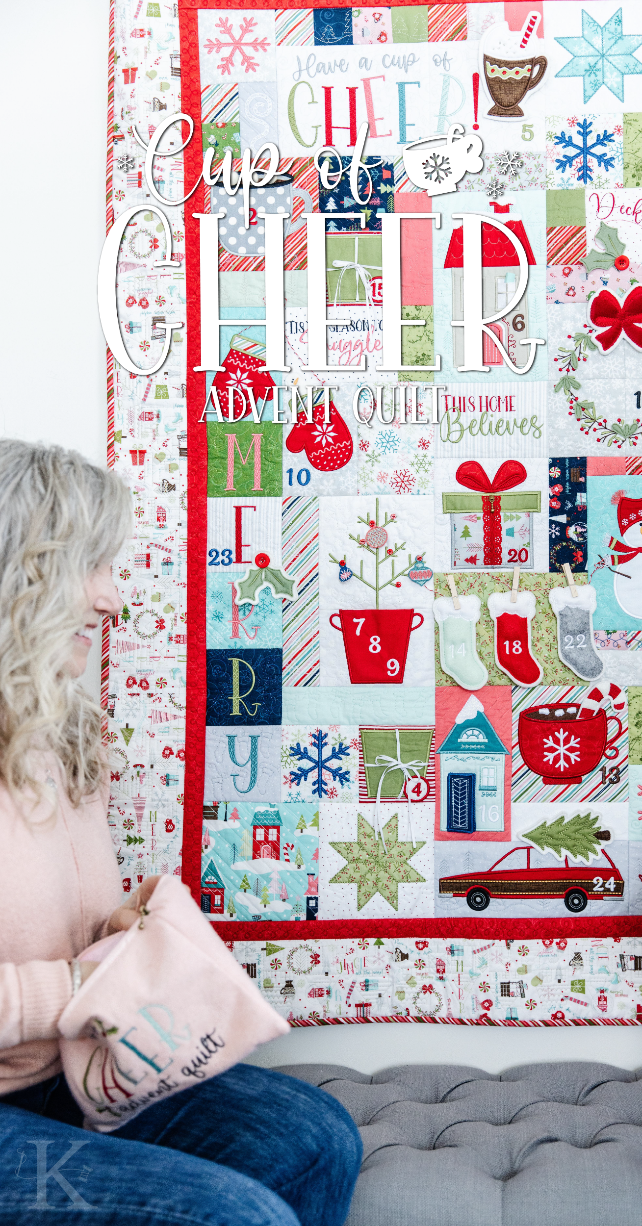 Create Family Memories With Kimberbell's Cup of Cheer Advent Quilt! Create Family Memories With Kimberbell's Cup of Cheer Advent Quilt!