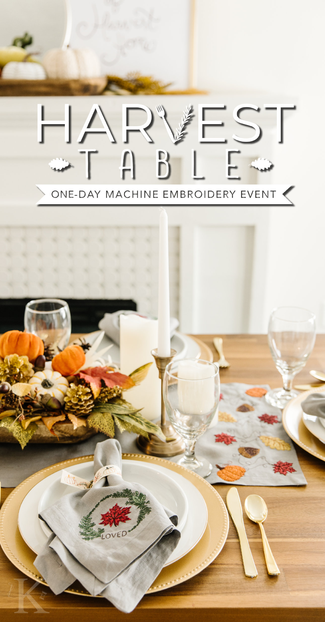 Harvest Tables available for special events - the best way to
