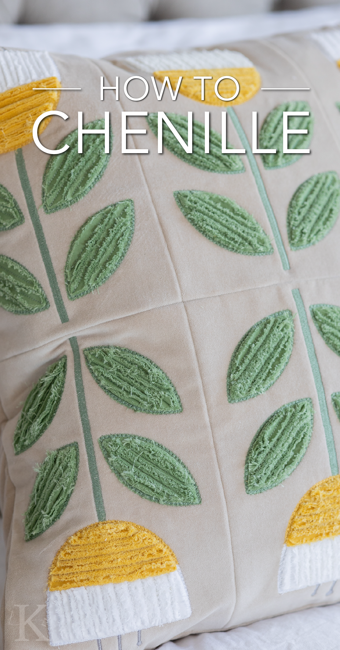 Make Chenille Fabric: Add some fun fabric texture to your projects!