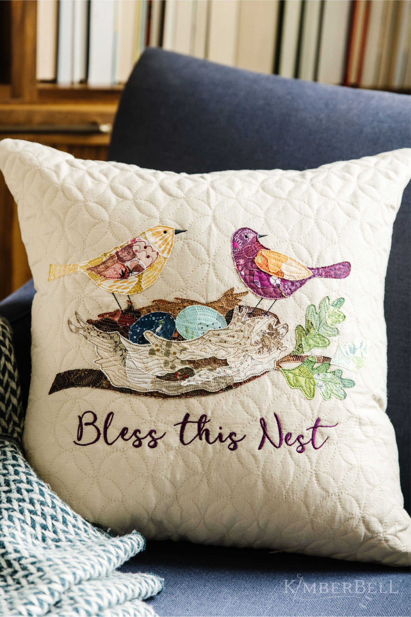 Emma s Collage Pillows for Machine Embroidery Elevating Home