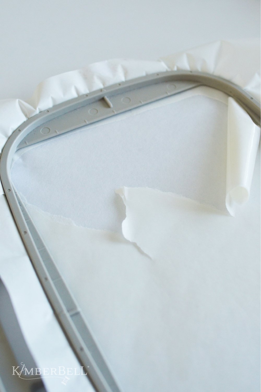 Kimberbell Stabilizer HoopLa It's TearAway Tuesday, With All You