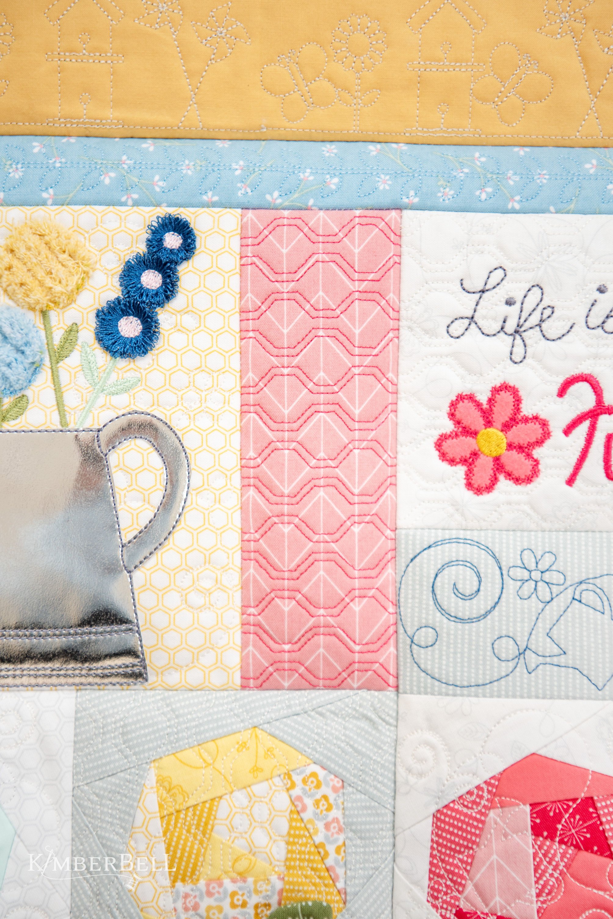 Life Is Better In Full Bloom Pillow!
