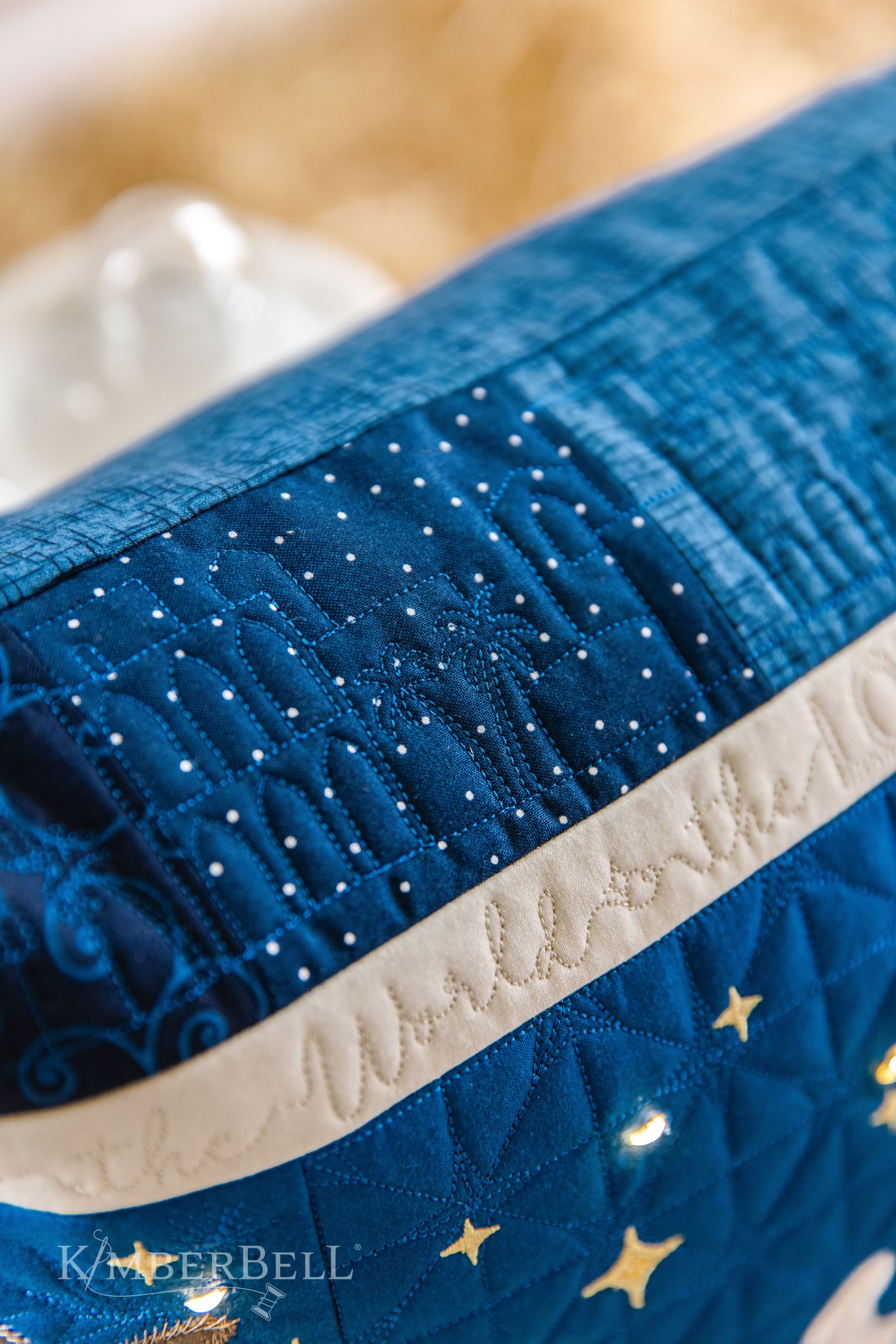 Joy to the World...It's Kimberbell's Nativity Bench Pillow!