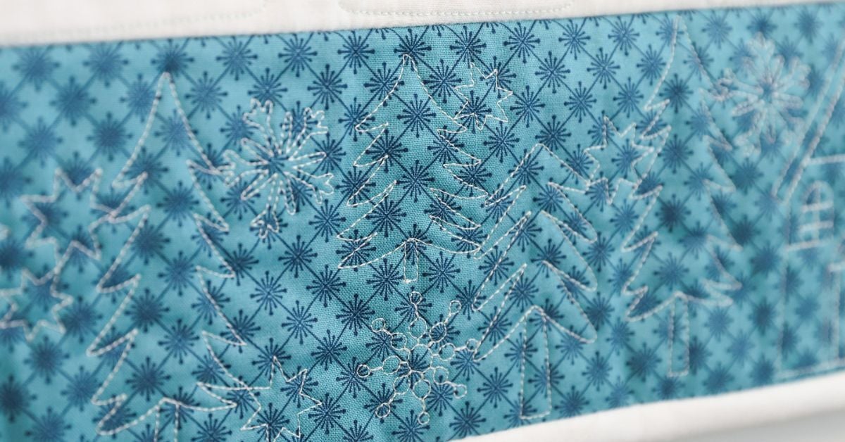 How to Create Embroidered Quilt Blocks on Your Machine