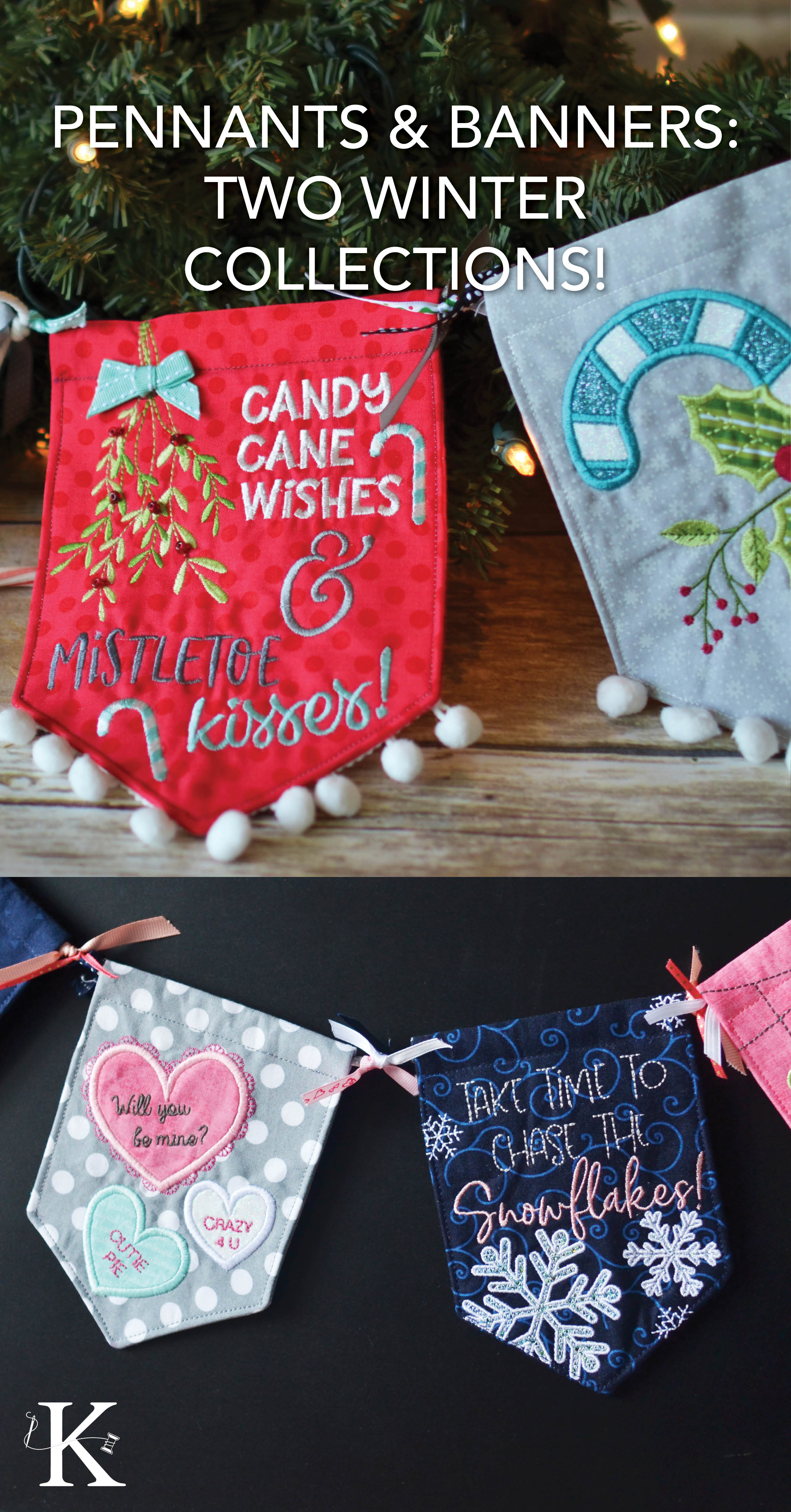 Pennants & Banners- Two Winter Collections!  (1)