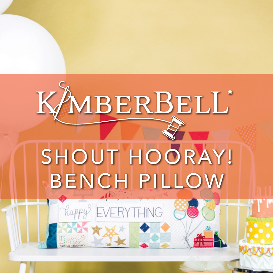 Kimberbell, Shout Hooray Embroidery Design CD