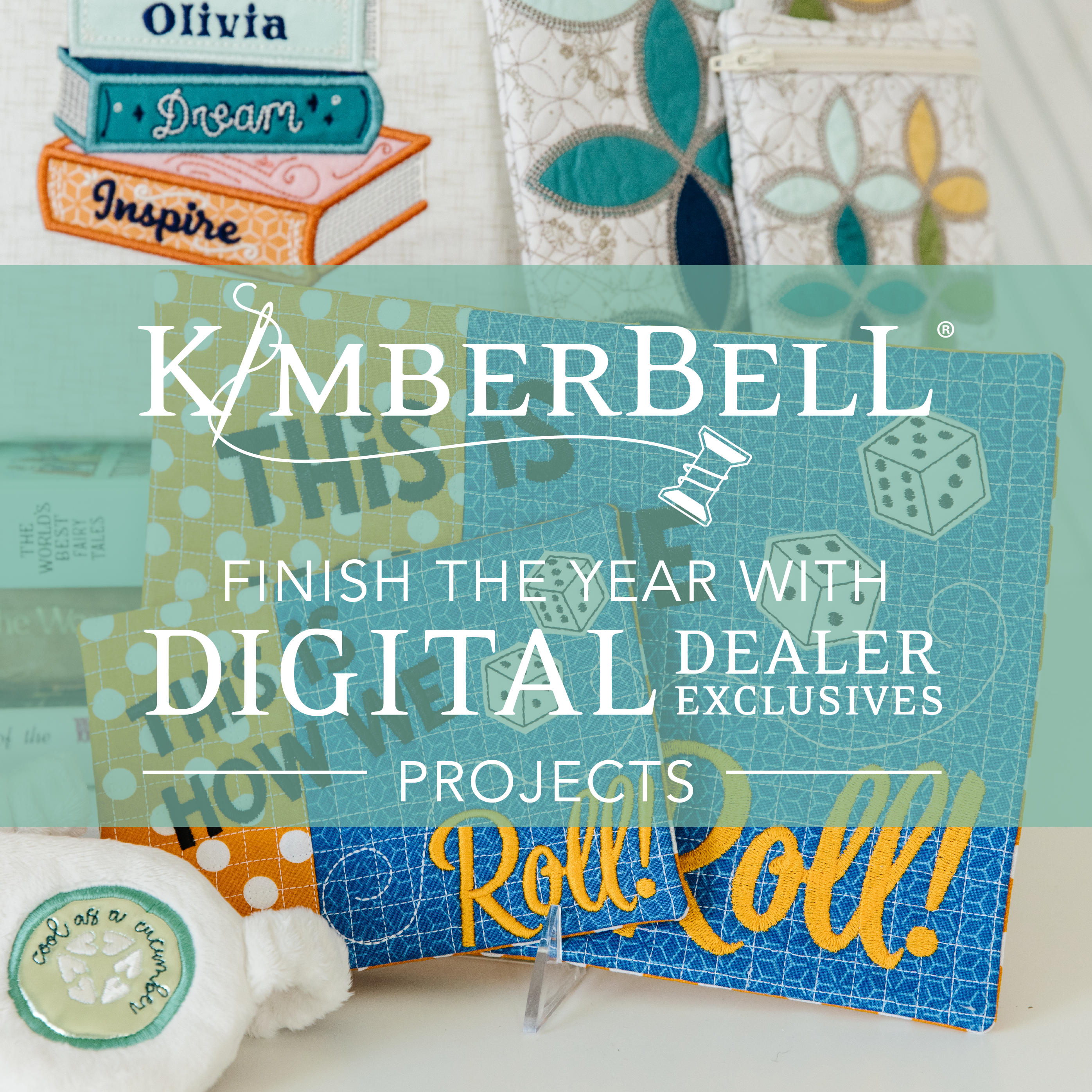 NEW! Shipping Now! Kimberbell Mini Quilts, Vol. 1: January-June -  KD5130Default Title