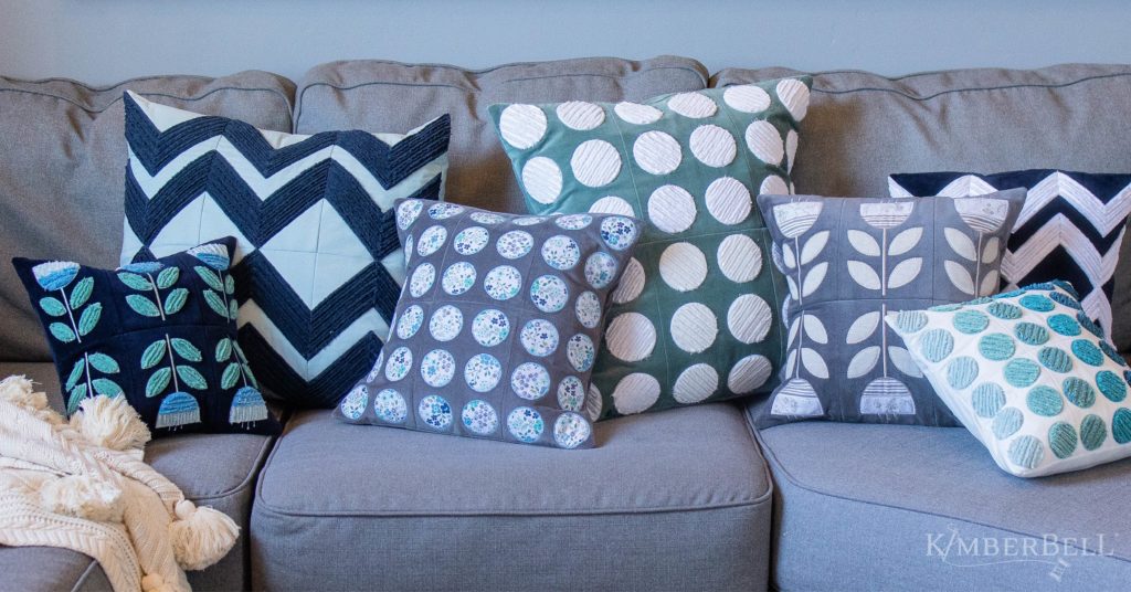 Annika's Throw Pillows for Machine Embroidery: Home Decor YOUR Way