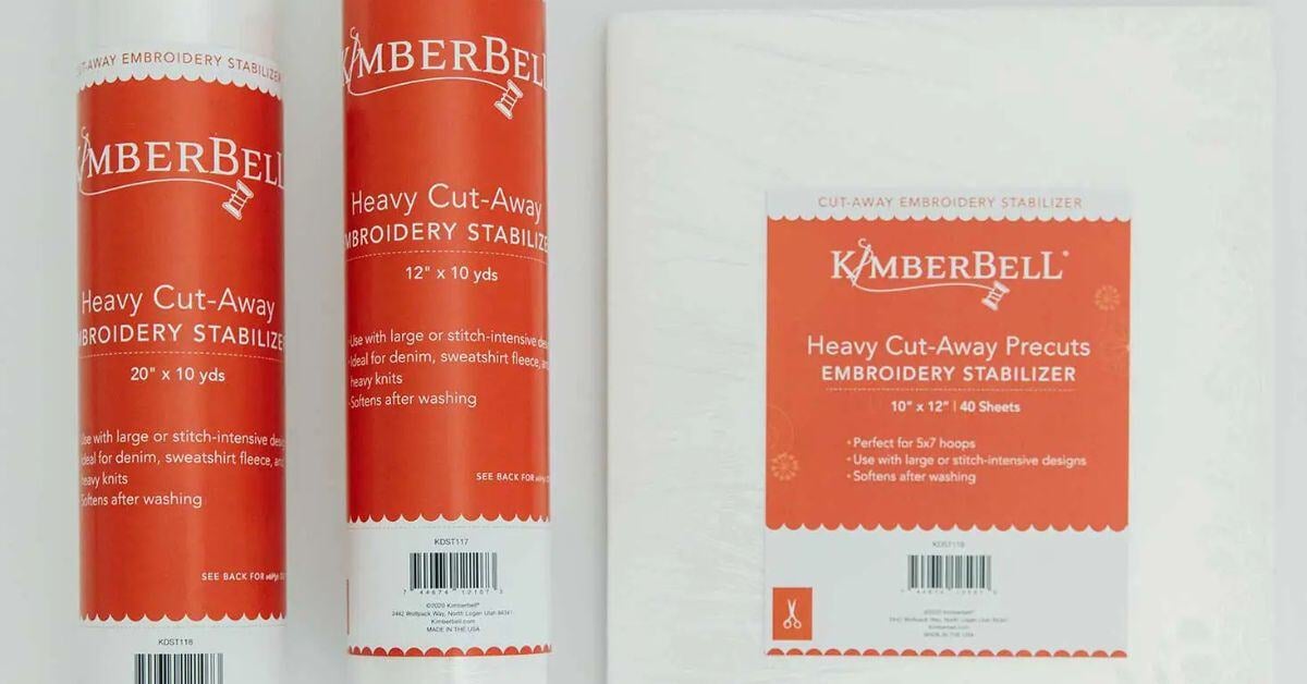 Machine Embroidery Tips for Working With Cut-Away Stabilizer