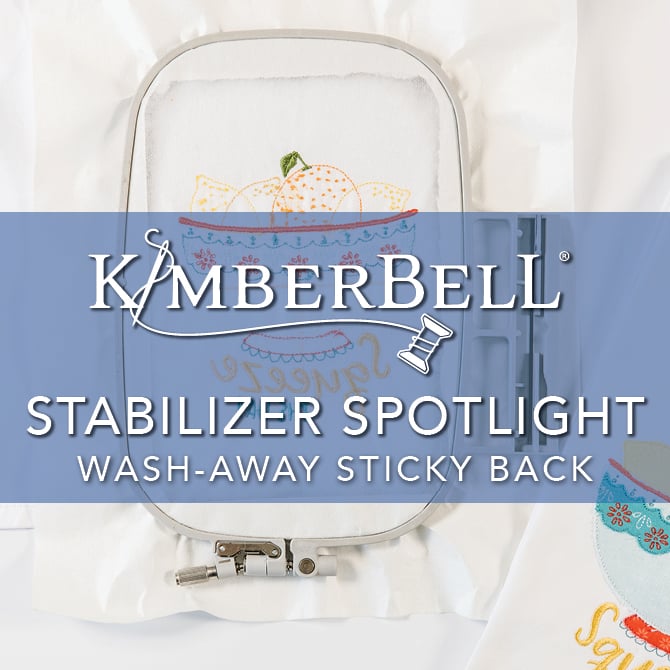KimberBell Wash-Away Embroidery Stabilizer